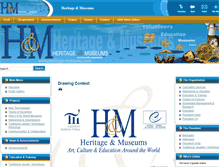 Tablet Screenshot of heritage-museums.com